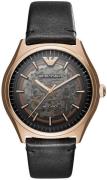 Emporio Armani Meccanico Herrklocka AR60004 Grå/Läder Ø43 mm