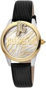 Just Cavalli 99999 Damklocka JC1L099L0045 Flerfärgad/Läder Ø32 mm