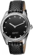 Esprit 99999 Damklocka ES103092005 Svart/Läder Ø36 mm