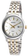 Seiko Dress Ladies Damklocka SUR793P1 Silverfärgad/Gulguldtonat