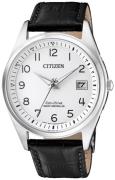 Citizen Radio Controlled Herrklocka AS2050-10A Silverfärgad/Läder