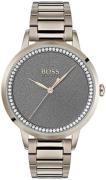 Hugo Boss 99999 Damklocka 1502463 Grå/Roséguldstonat stål Ø36 mm