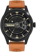 Timberland Herrklocka TBL15930JSB.03 Svart/Läder Ø46 mm