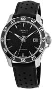 Tissot V8 Herrklocka T106.407.16.051.00 Svart/Läder Ø42.5 mm