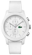 Lacoste 12.12 2010823 Vit/Gummi Ø44 mm