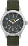 Timex Herrklocka TW4B22900 Expedition Grå/Läder Ø40 mm