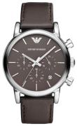 Emporio Armani Herrklocka AR1734 Classic Brun/Läder Ø42 mm