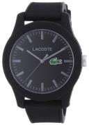 Lacoste 12.12 2010766 Svart/Gummi Ø42 mm