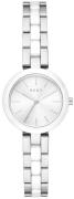 DKNY Damklocka NY2910 City Link Silverfärgad/Stål Ø26 mm