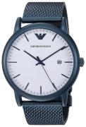 Emporio Armani Herrklocka AR11025 Dress Vit/Stål Ø46 mm