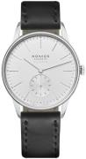 Nomos Glashütte N-341 Orion Vit/Läder Ø38.5 mm