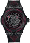 Hublot Damklocka 465.CS.1119.VR.1202.MXM18 Big Bang 39Mm Svart/Gummi