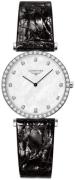 Longines Damklocka L4.523.0.87.2 La Grande Classique De Vit/Läder