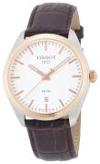 Tissot Herrklocka T101.410.26.031.00 PR 100 Gent Silverfärgad/Läder