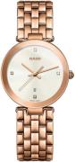 Rado Damklocka R48873734 Florence Silverfärgad/Roséguldstonat stål