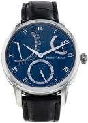 Maurice Lacroix Herrklocka MP6588-SS001-431-1 Masterpiece Blå/Läder