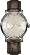 Rado Herrklocka R14138706 Diamaster Beige/Läder Ø43 mm