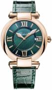 Chopard Damklocka 384221-5013 Imperiale Grön/Läder Ø36 mm