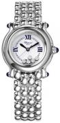 Chopard Damklocka 278250-3006 Happy Sport Vit/Stål Ø26 mm