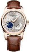 Chopard Herrklocka 161918-5003 L.U.C Lunar Silverfärgad/Läder Ø42