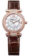 Chopard Damklocka 384238-5003 Imperiale Vit/Läder Ø28 mm