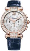 Chopard Damklocka 384211-5003 Imperiale Silverfärgad/Läder Ø40 mm