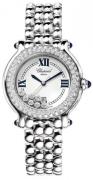 Chopard Damklocka 278291-2005 Happy Sport Vit/Stål Ø32 mm