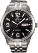 Orient 3 Star Herrklocka RA-AB0007B19B Svart/Stål Ø43 mm