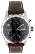 Hamilton Herrklocka H71456533 Khaki Svart/Läder Ø38 mm