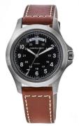 Hamilton Herrklocka H64451533 King Svart/Läder Ø40 mm