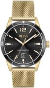 Hugo Boss Herrklocka 1513901 Drifter Svart/Gulguldtonat stål Ø42 mm