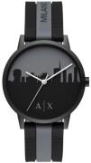 Armani Exchange Herrklocka AX2742 Cayde Svart/Gummi Ø42 mm