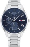 Tommy Hilfiger Herrklocka 1791850 Damon Blå/Stål Ø44 mm