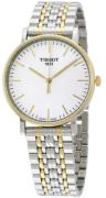 Tissot Herrklocka T109.410.22.031.00 T-Classic Vit/Gulguldtonat stål