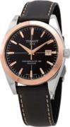 Tissot Herrklocka T927.407.46.051.00 T-Gold Svart/Läder Ø40 mm