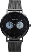 Bering Damklocka 14236-123 Classic Svart/Stål Ø36 mm