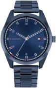 Tommy Hilfiger Herrklocka 1710456 Blå/Stål Ø43 mm