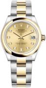 Rolex Damklocka 278243-0025 Datejust 31 Gulguldstonad/18 karat gult