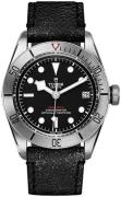 Tudor Herrklocka 79730-0003 Black Bay Steel Svart/Läder Ø41 mm