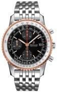 Breitling Herrklocka U13324211B1A1 Navitimer 01 Svart/Stål Ø41 mm