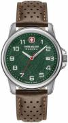 Swiss Military Herrklocka 06-4231.7.04.006 Hanowa Grön/Läder Ø39 mm