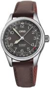 Oris 01 754 7749 4064-07 5 17 67 Aviation Svart/Läder Ø36 mm