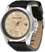 Police Herrklocka P12591JS14 Beige/Läder Ø44 mm