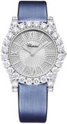 Chopard Damklocka 139419-1401 Diamond Hour Vit/Satin Ø35.75 mm