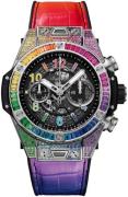 Hublot Herrklocka 411.NX.1117.LR.0999 Big Bang 45Mm Svart/Gummi Ø45