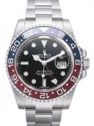 Rolex Herrklocka 116719BLRO-0001 GMT-Master II Svart/18 karat vitt