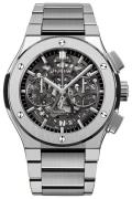 Hublot Herrklocka 528.NX.0170.NX Classic Fusion Skelettskuren/Titan