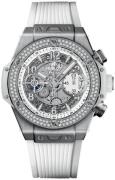 Hublot 441.NE.2010.RW.1104 Big Bang 42Mm Skelettskuren/Gummi Ø42 mm