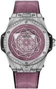 Hublot Damklocka 465.SS.89P7.VR.1204.MXM20 Big Bang 39Mm Rosa/Gummi