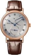 Breguet Herrklocka 5277BR-12-9V6 Classique Silverfärgad/Läder Ø38